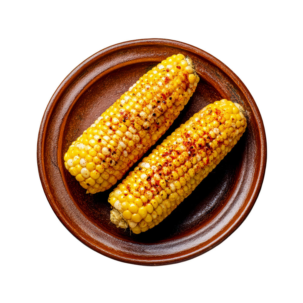 corn on the cob that can be difficult to eat with braces
