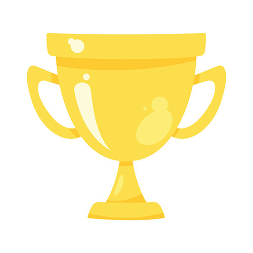 vector gold-trophy